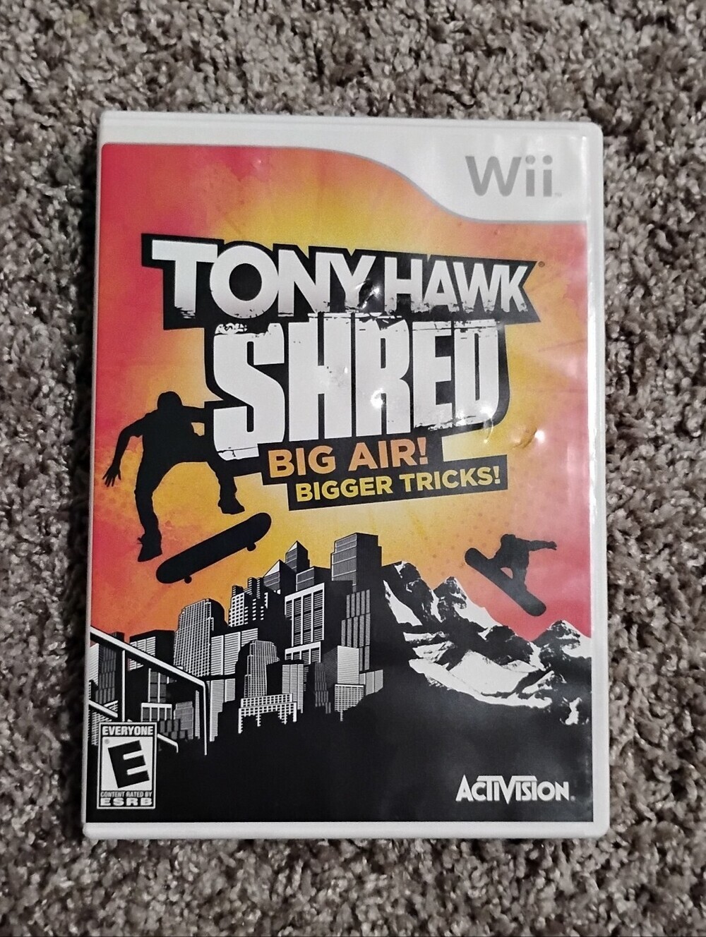 Tony Hawk SHRED (Nintendo Wii, 2010) Complete CIB - Game, Manual & Case